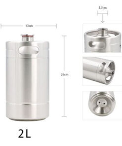 2L mini Keg double wall