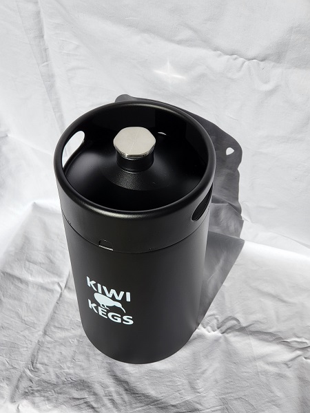 5L Mini Keg Top Black