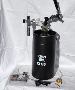 5L Mini Keg Full Party Kit Black