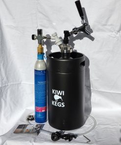 5L Mini Keg Full Party Kit Black
